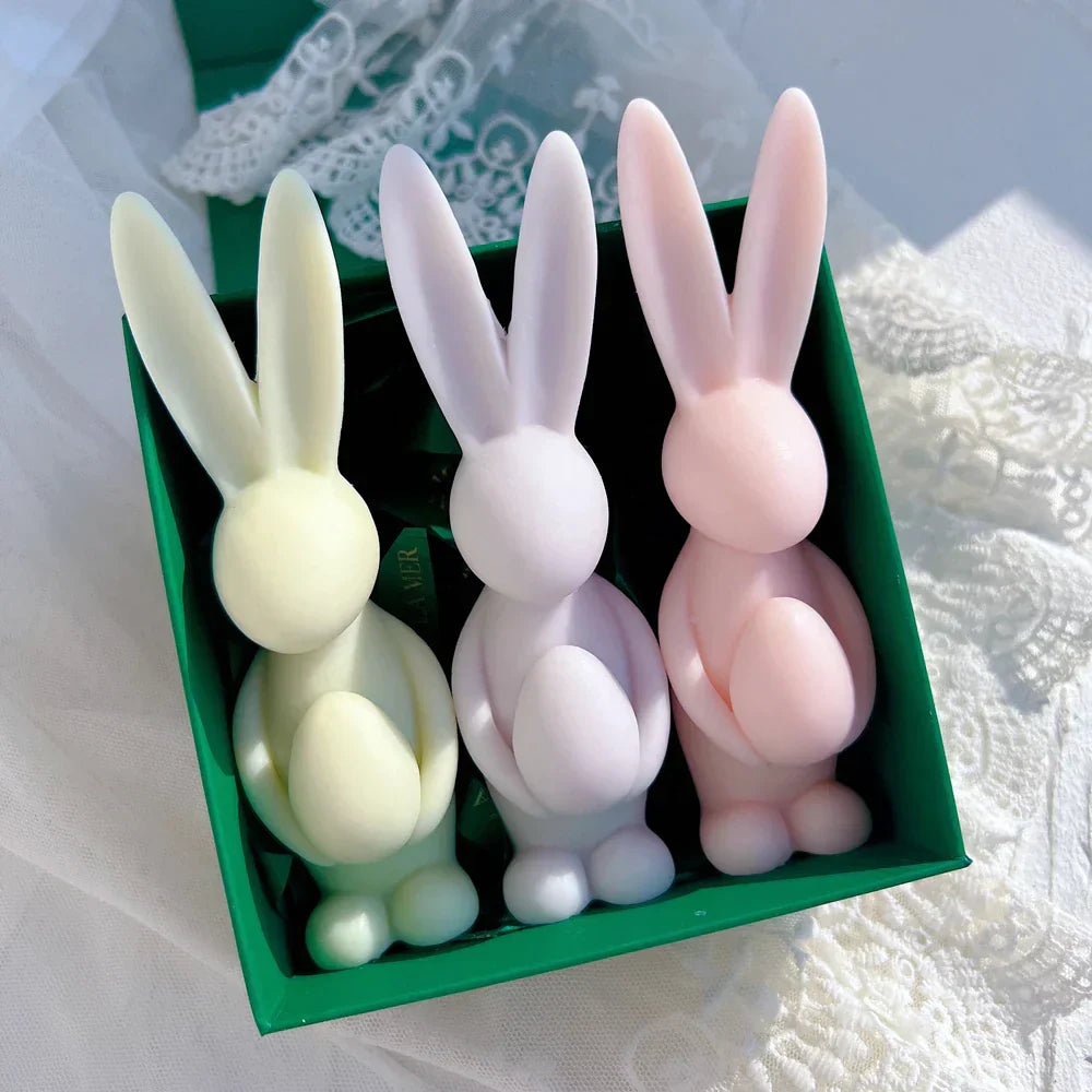 Lop Rabbit Candle Moulds