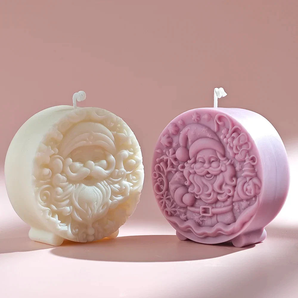 Christmas Santa DIY Candle Mould