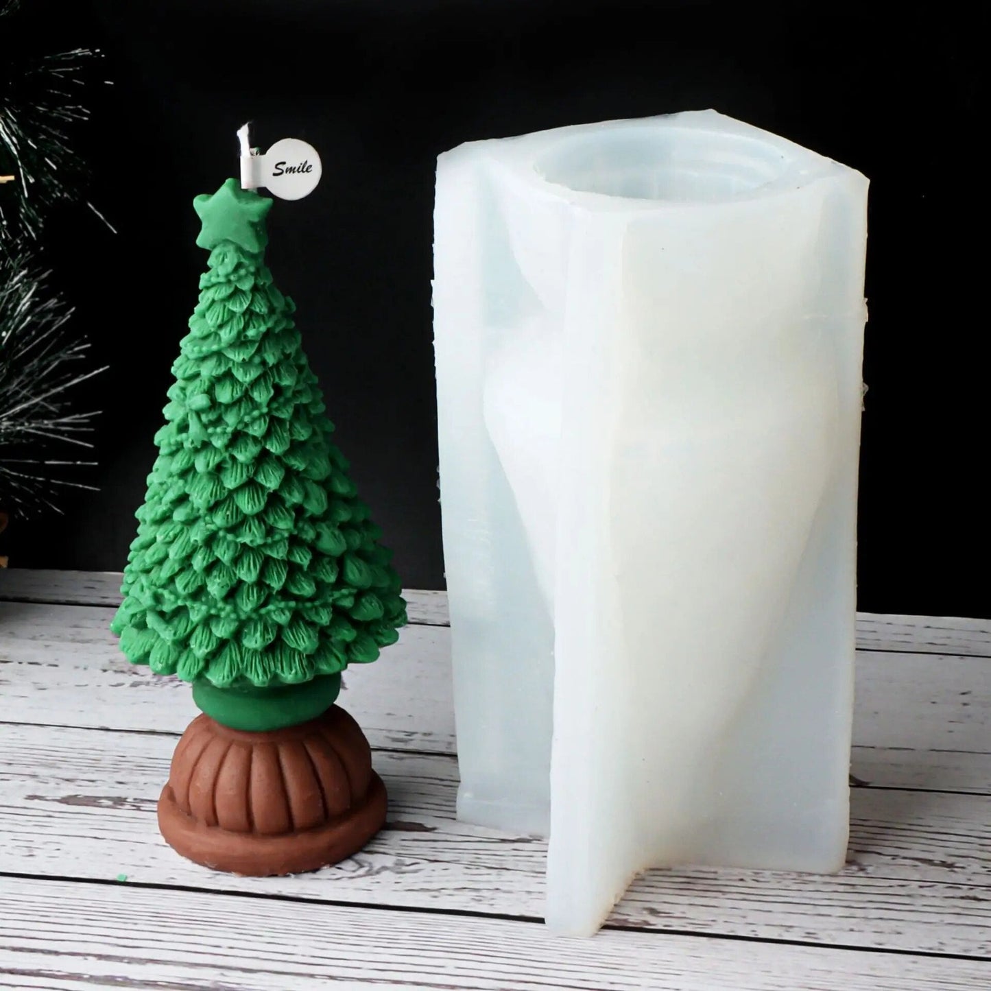 New Christmas Tree Candle Moulds