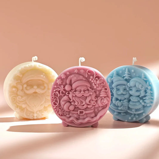 Christmas Santa DIY Candle Mould