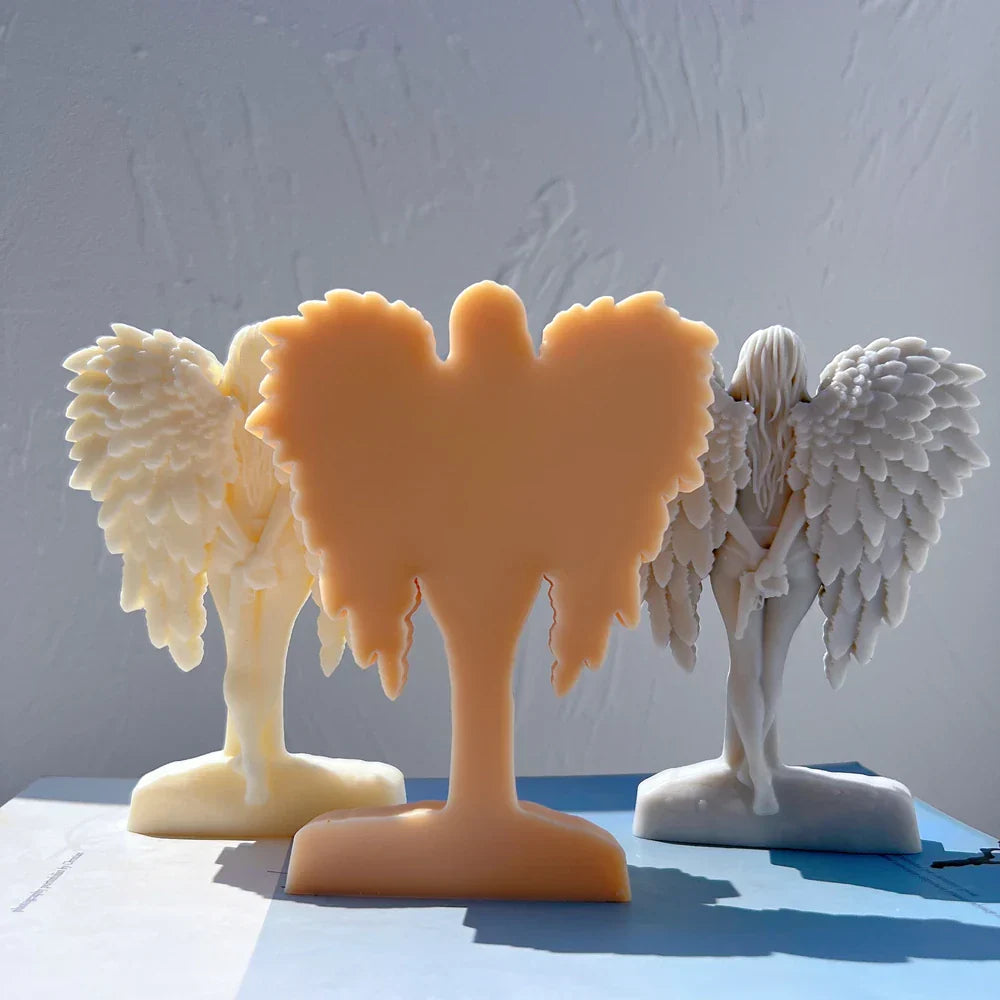 Fearless Guardian Angel Candle Silicone Mould