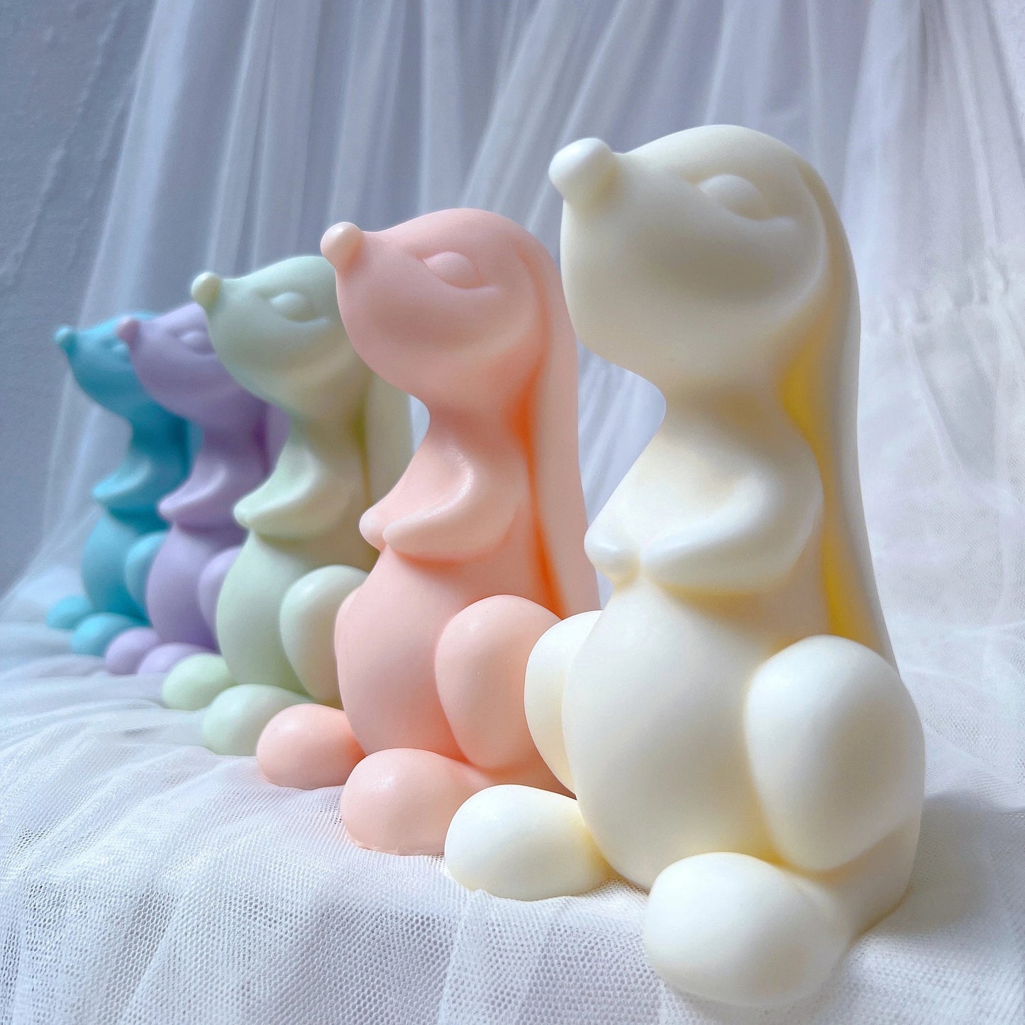 Lop Eared Rabbit Silicone Candle Mould