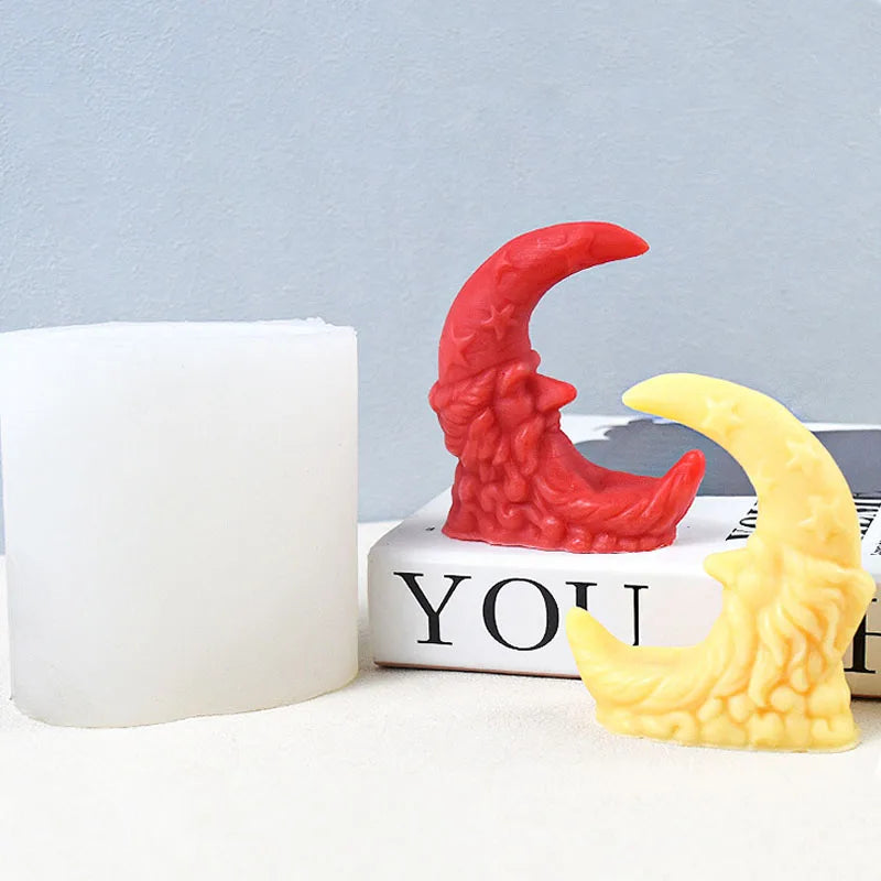 DIY Moon Shape Candle Mould