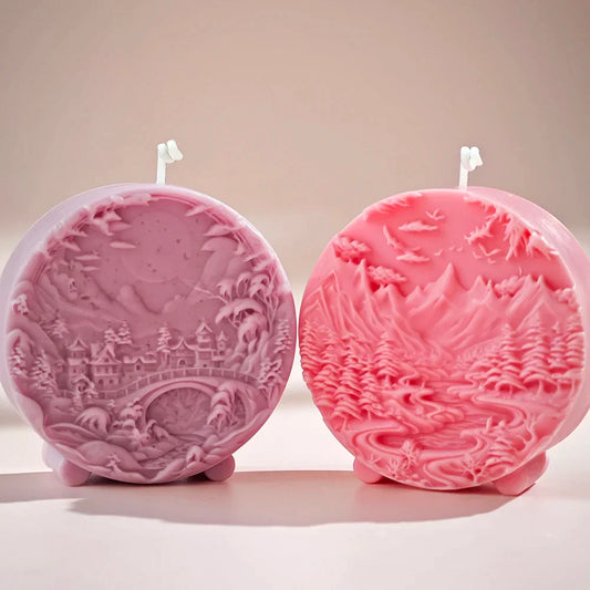 Woodland Lake Bloom Candle Mould