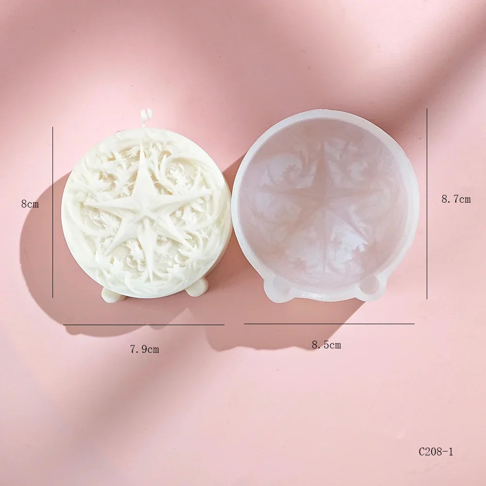 Night Sky Star Candle Mould