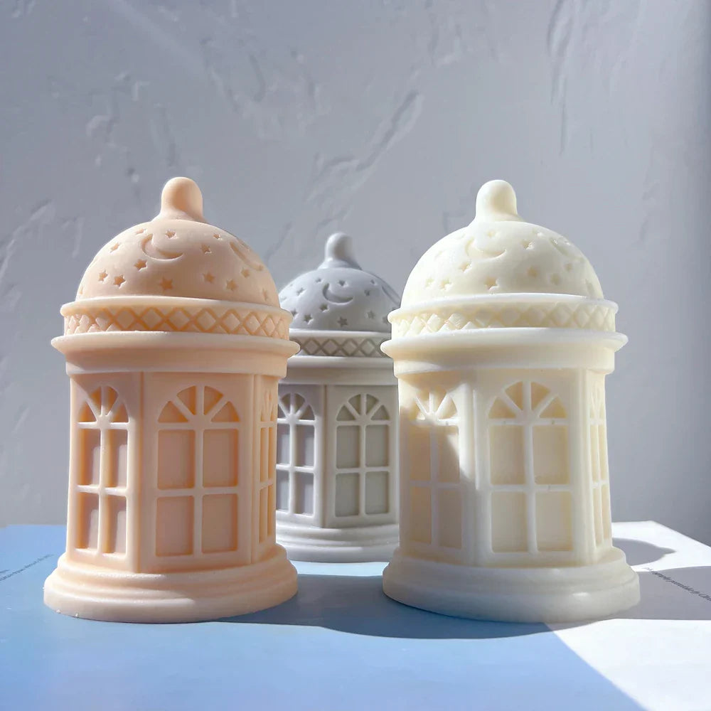 Islamic Ramadan Lantern Silicone Candle Mould