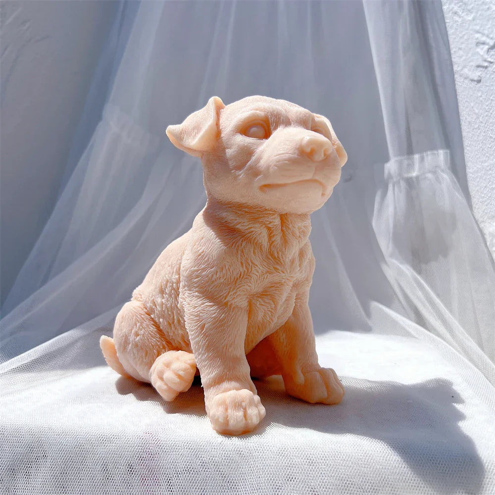 Retriever Dog Candle Mould
