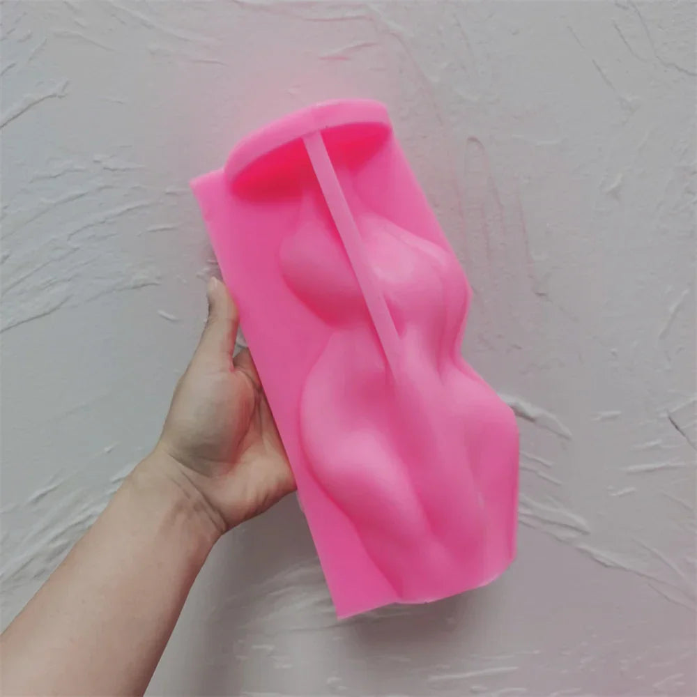 Irregular Geometric Sculptured Candle Silicone Mould
