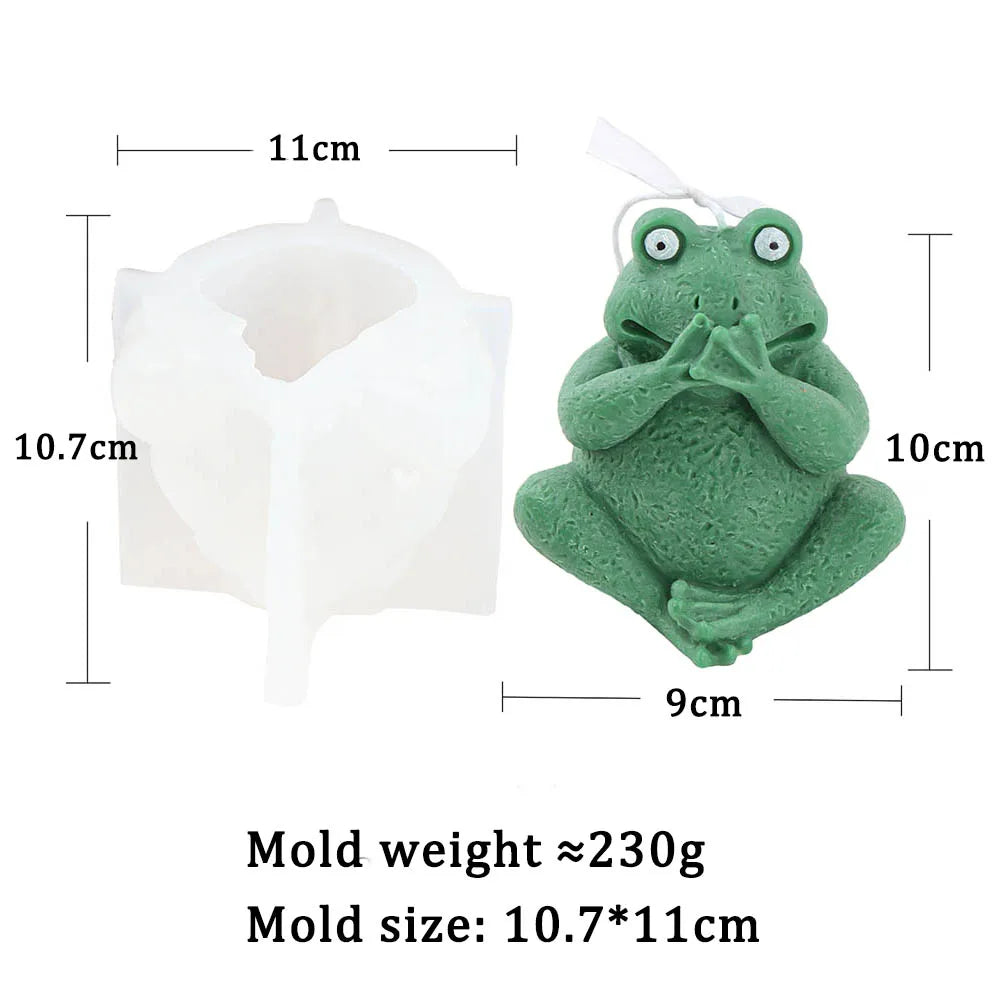 Silly Frog Candle Mould
