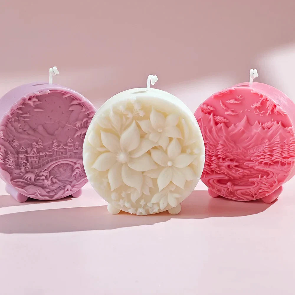 Woodland Lake Bloom Candle Mould
