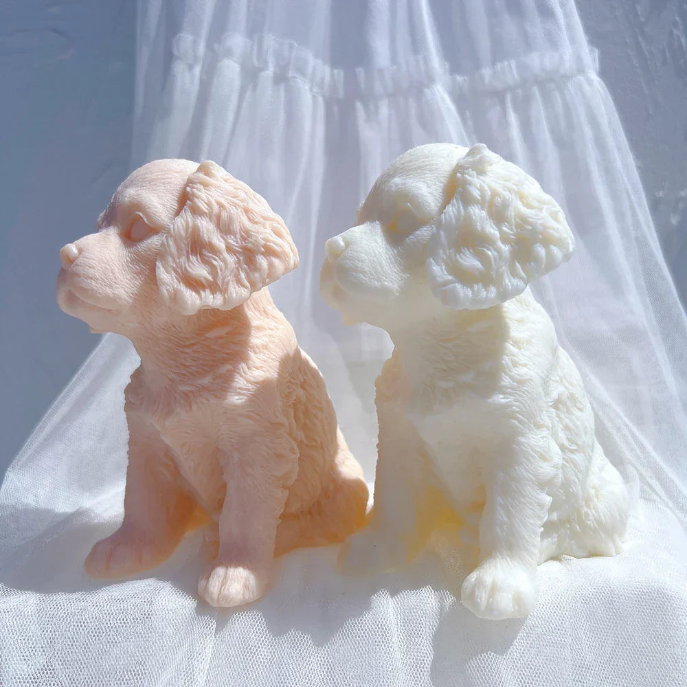 King Charles Puppy Candle Mould