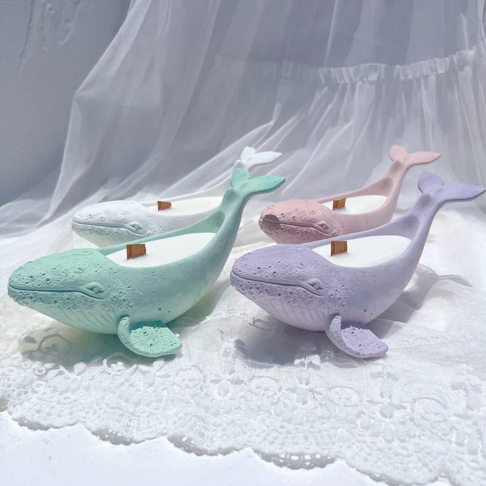 Magic Whale Candle Vessel Silicone Mould