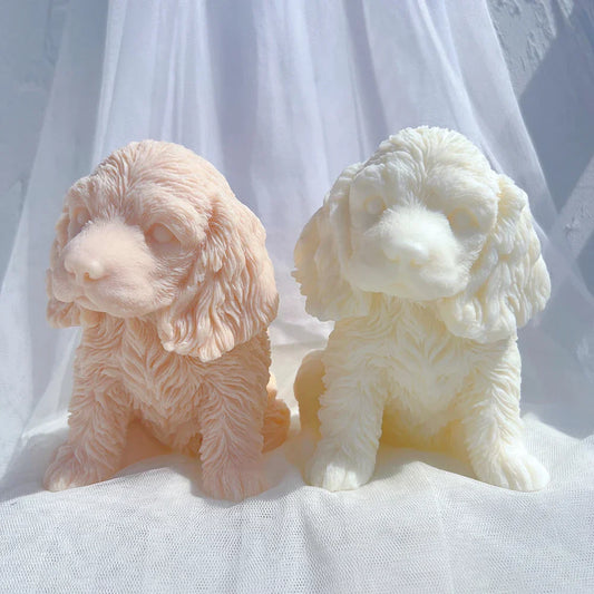 Cocker Spaniel Puppy Candle Mould