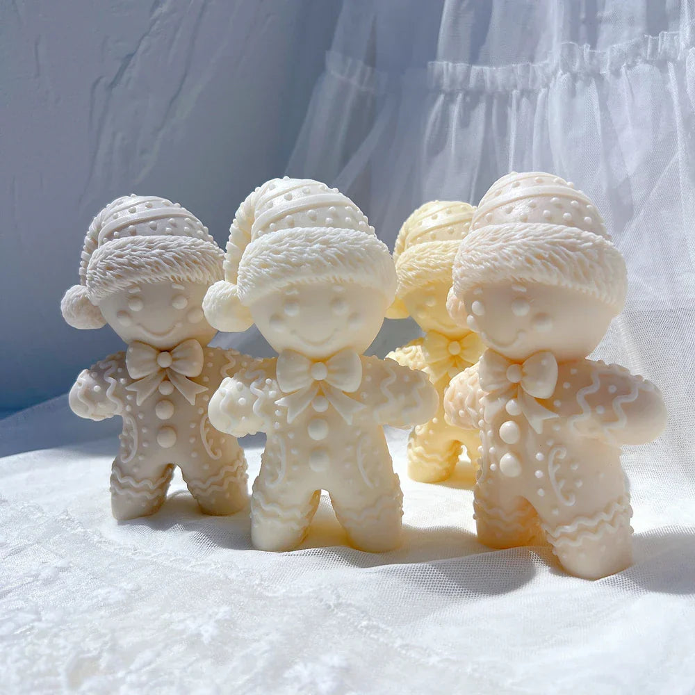 Gingerbread Man Candle Mould