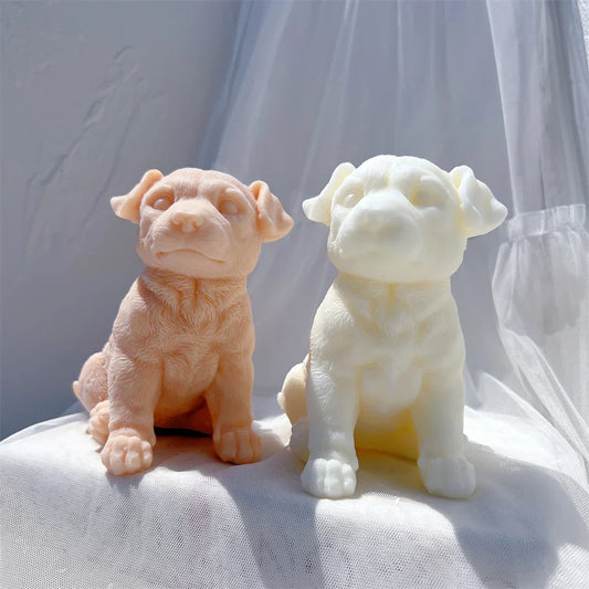 Retriever Dog Candle Mould