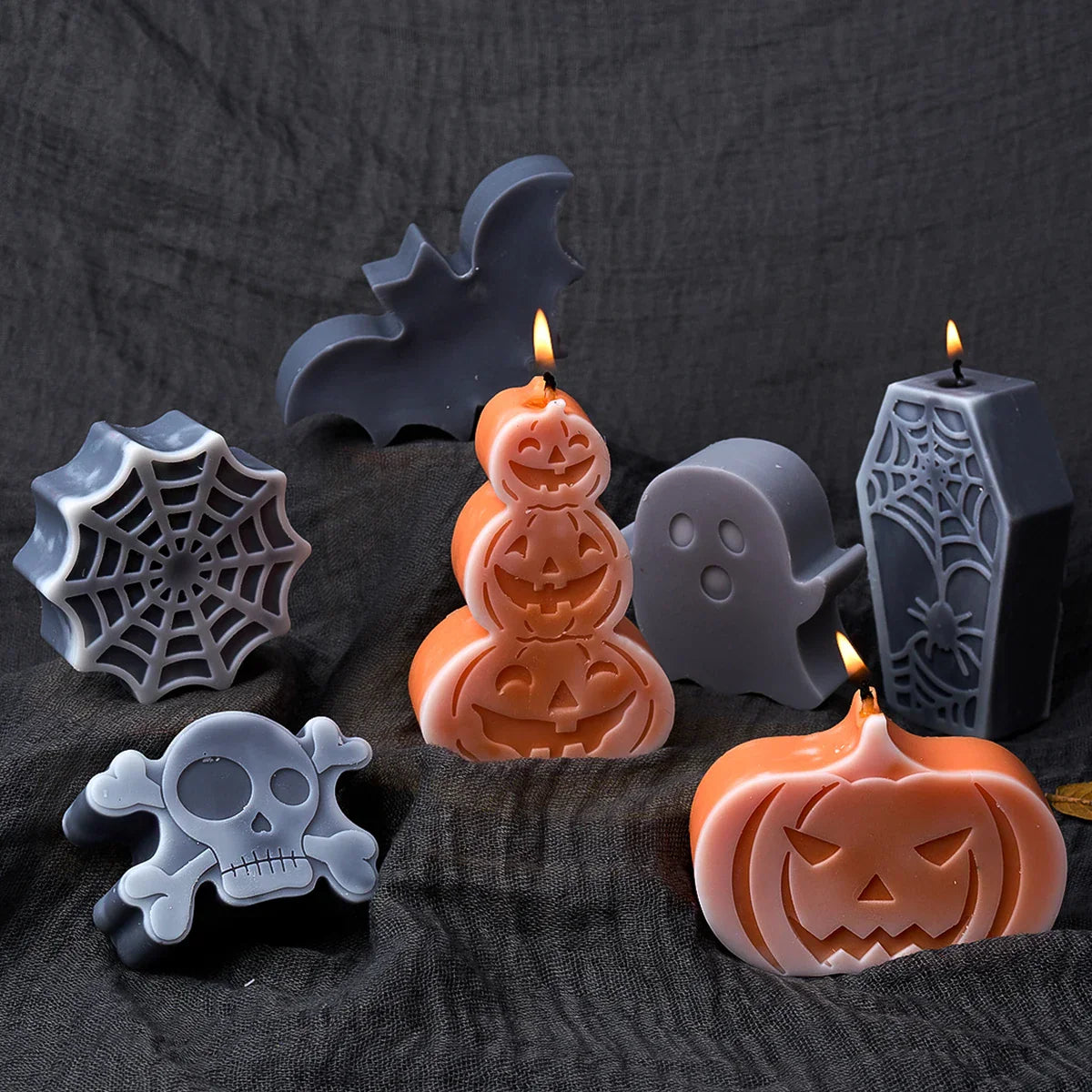 Halloween Series Silicone Candle Mould