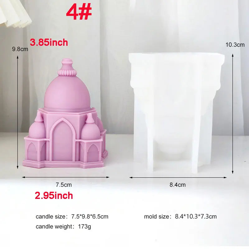 Mosque Candle Mould