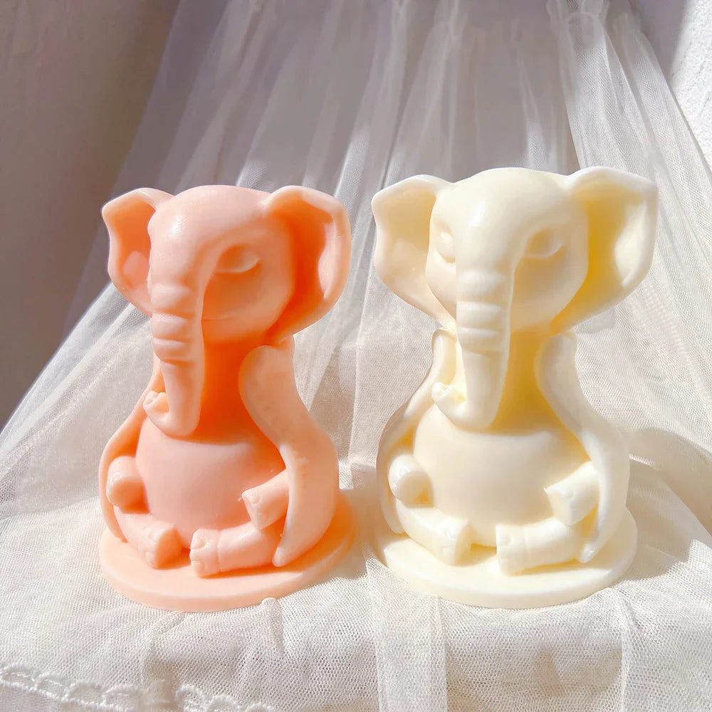 Elephant Silicone Candle Mould