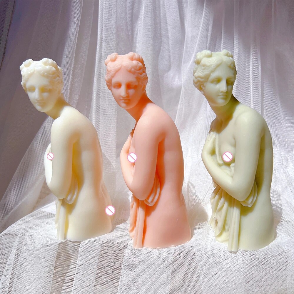 Venus Italica Statue Candle Mould