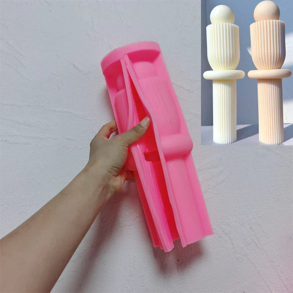 Geometric Shapes Candle Moulds
