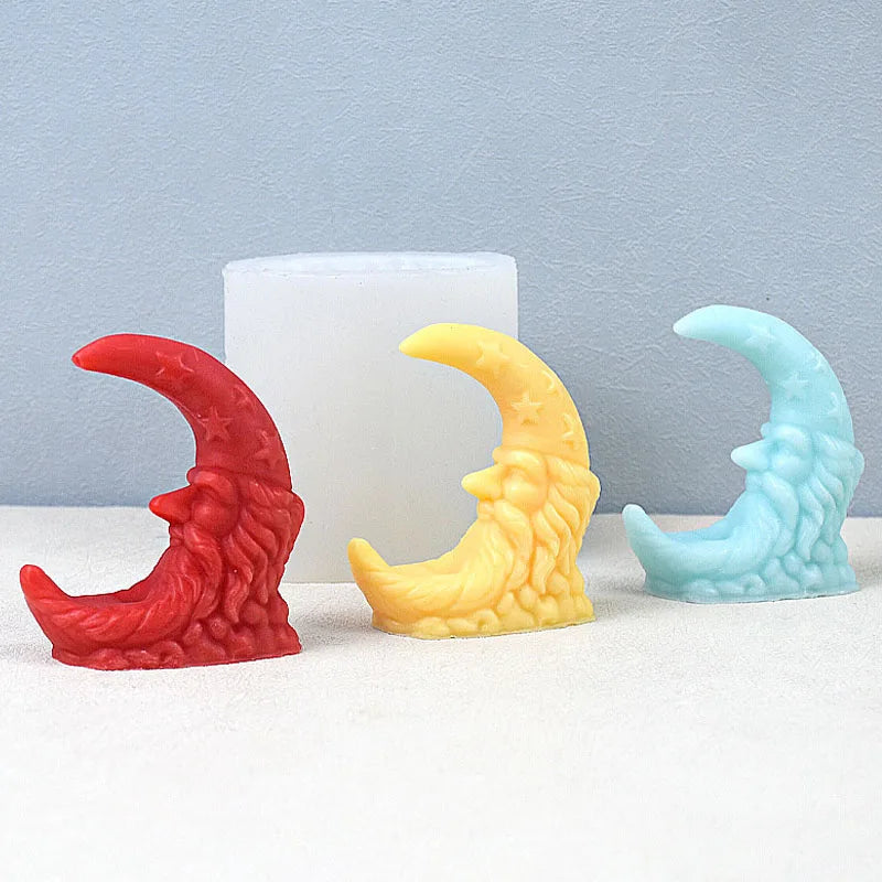 DIY Moon Shape Candle Mould