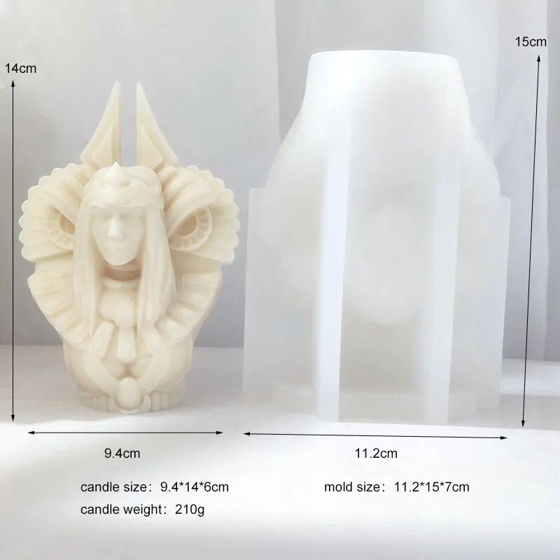 Ancient Egyptian Queen Scented Candle Mould