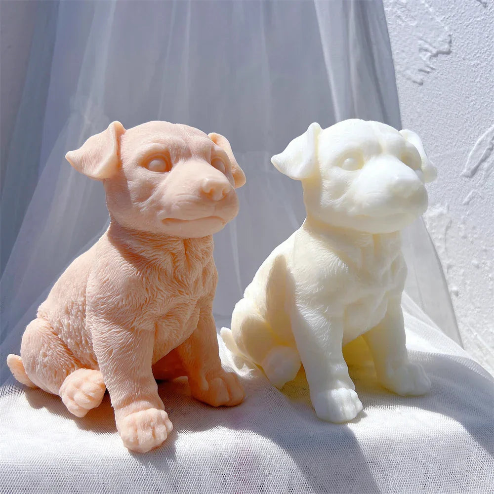 Retriever Dog Candle Mould