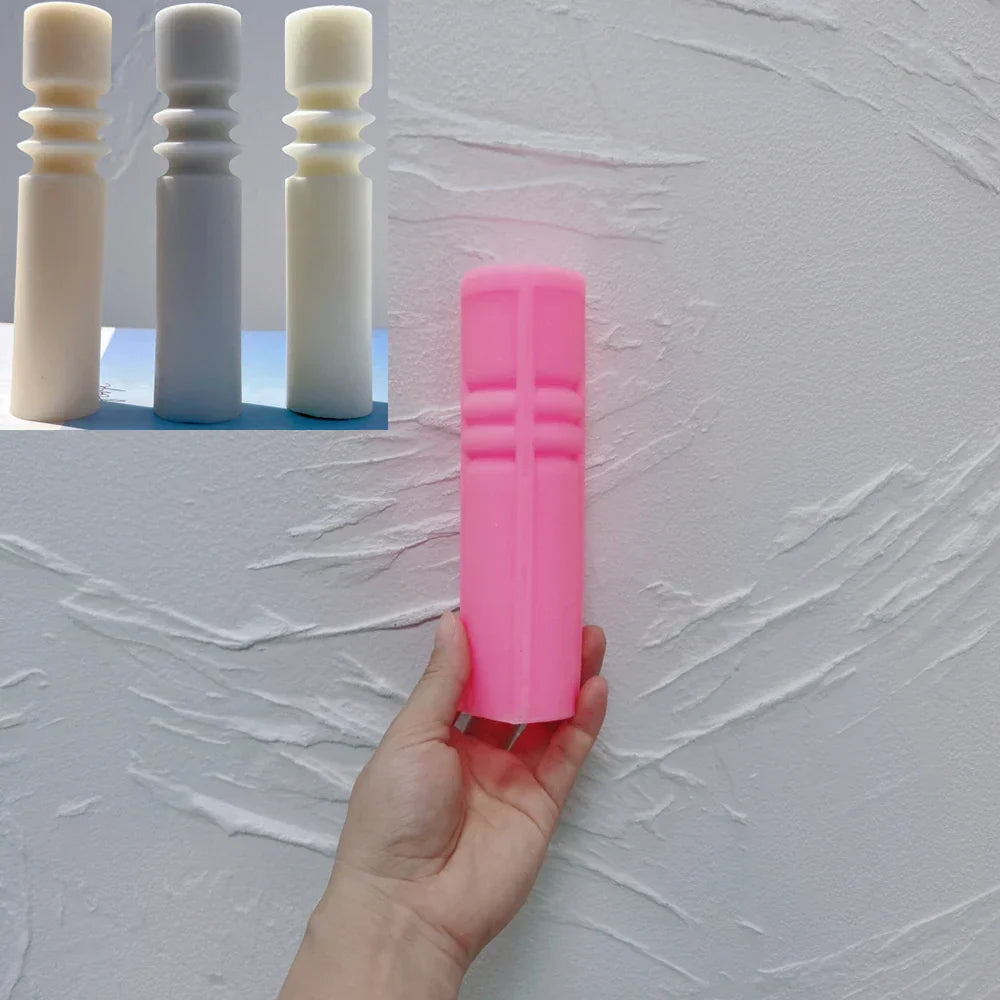 3 Shapes Taper Candle Mould