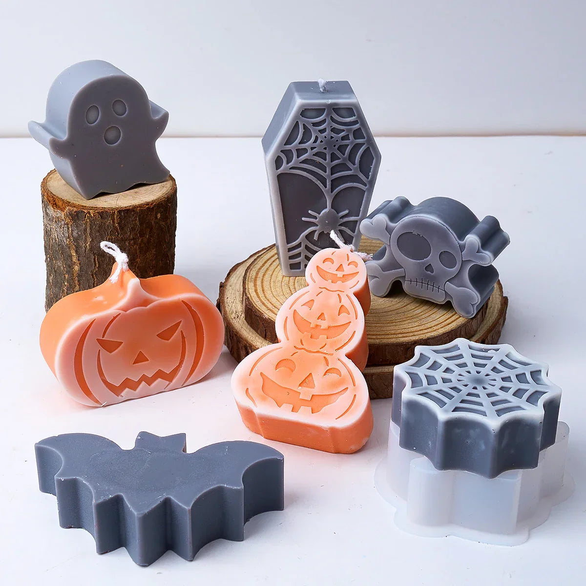 Halloween Series Silicone Candle Mould