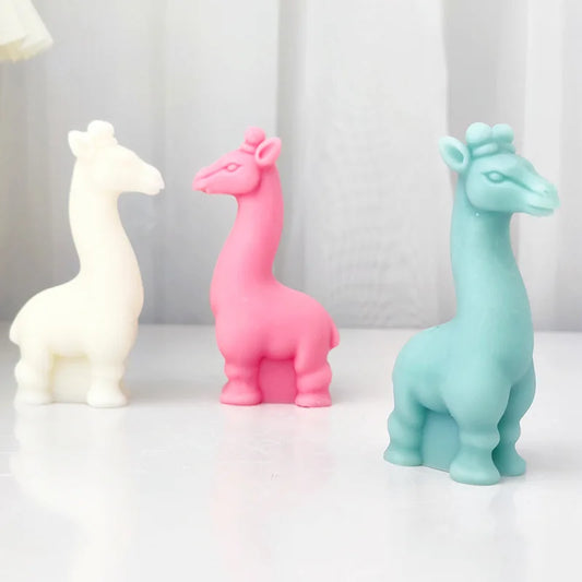 Giraffe and Duck Candle Silicone Mould