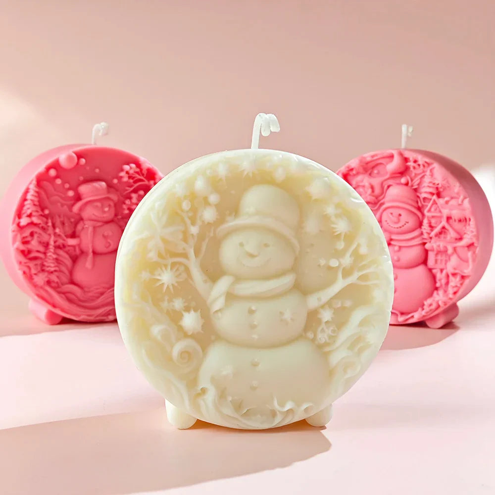 Branch Snowman Candle Mould