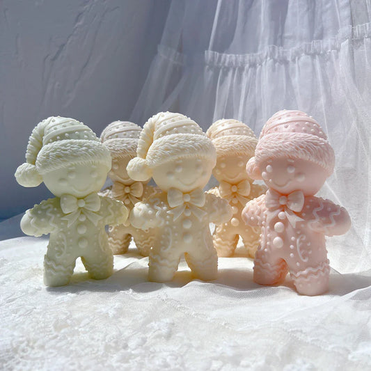 Gingerbread Man Candle Mould