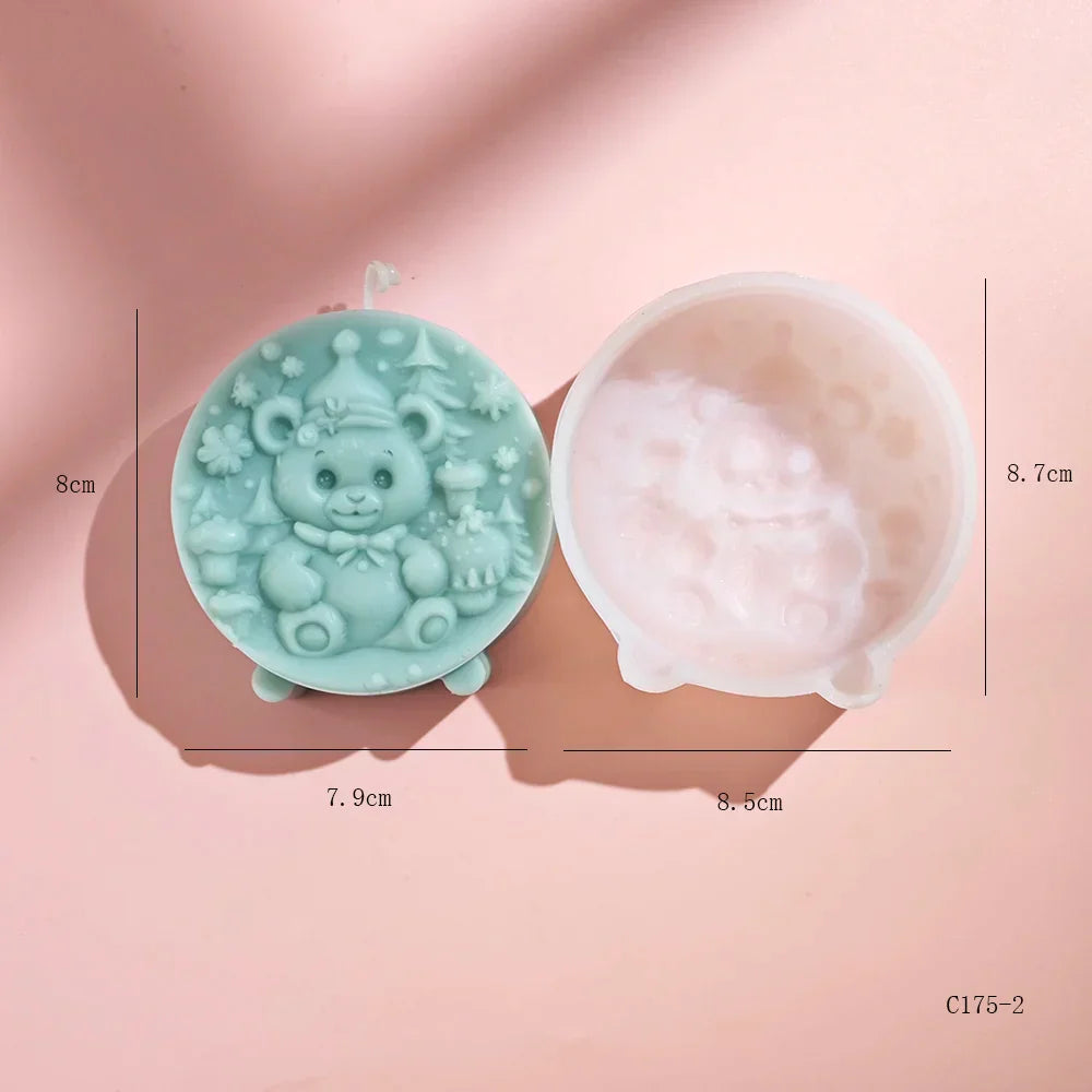 Forest Friends Candle Moulds
