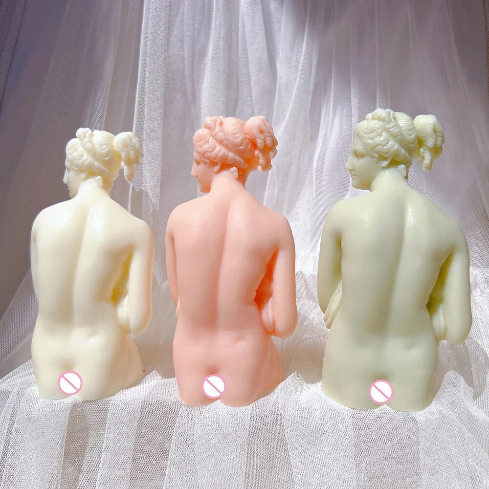Venus Italica Statue Candle Mould