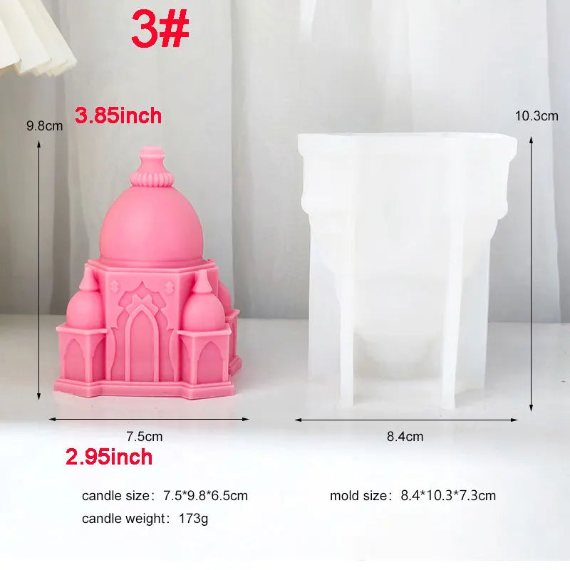 Mosque Candle Mould
