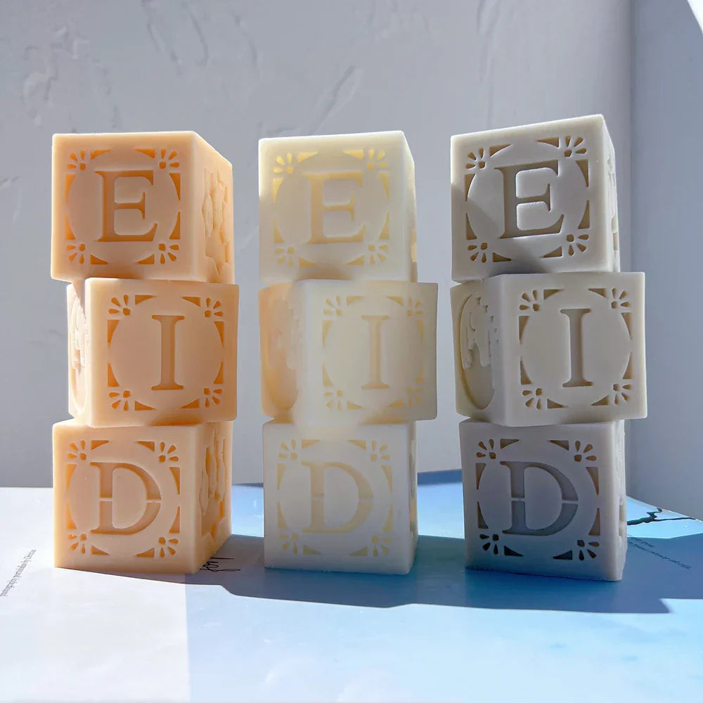 Ramadan Eid Mubarak Decorations Candle Mould