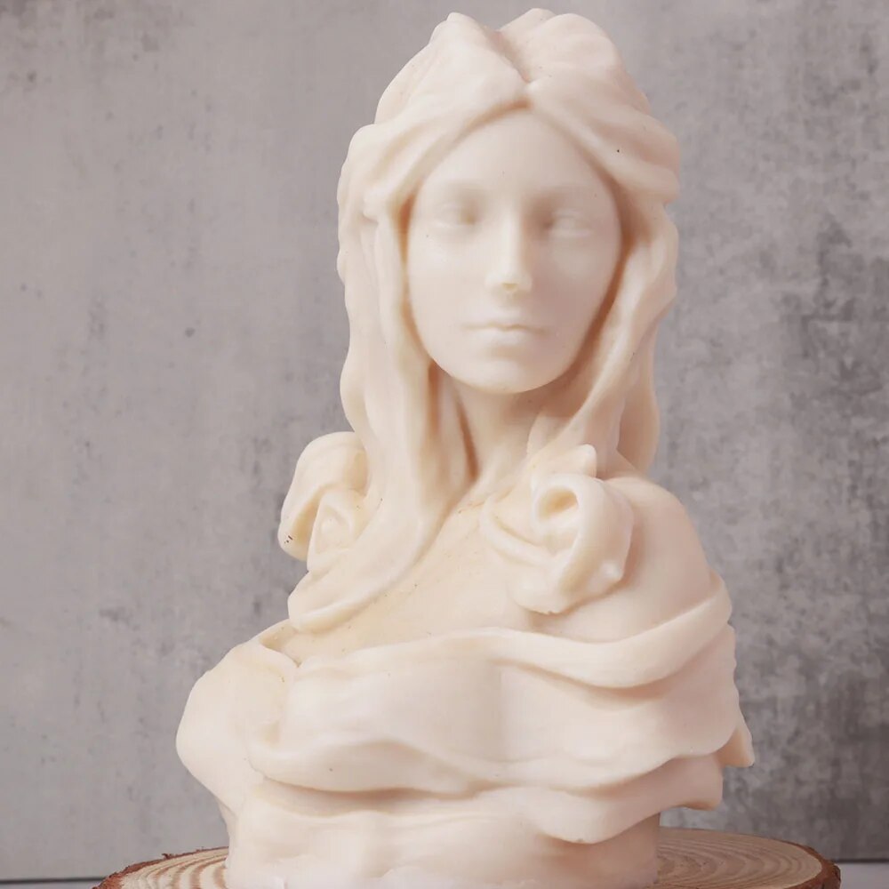 Greek Goddess Queen Candle Mould