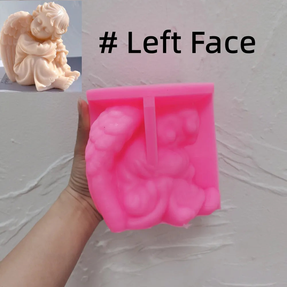 Cherub Candle Mould Silicone