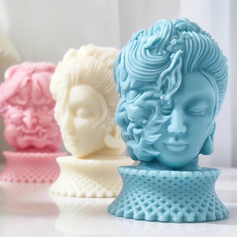 Woman Demon Candle Mould