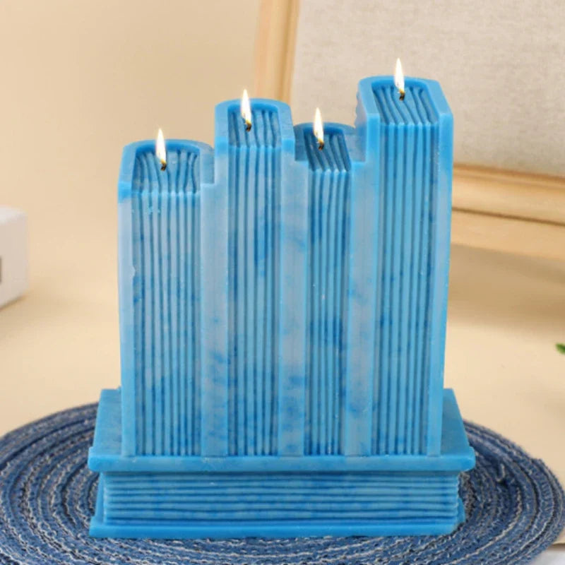 Bookstack Slicone Candle Mould