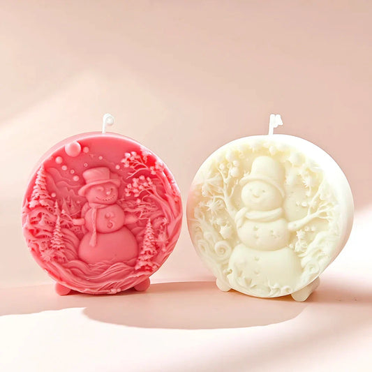Branch Snowman Candle Mould