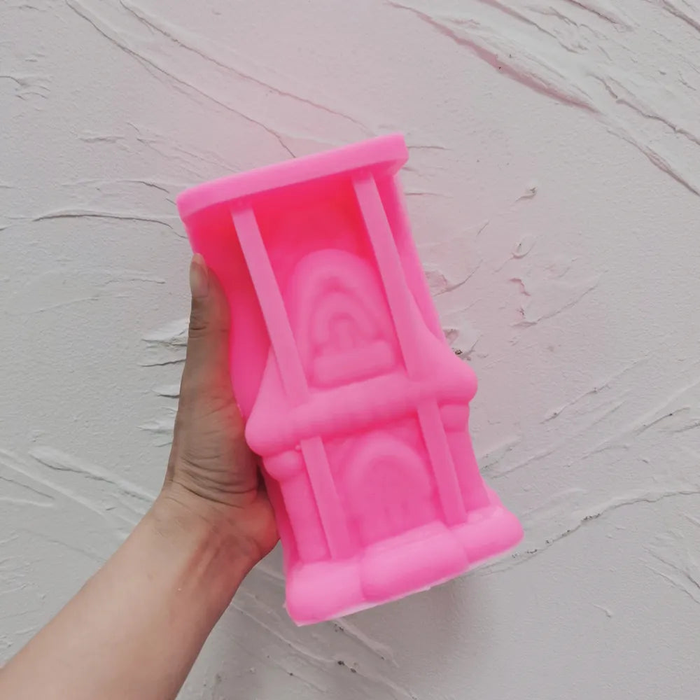 Christmas Gingerbread Home Candle Silicone Mould