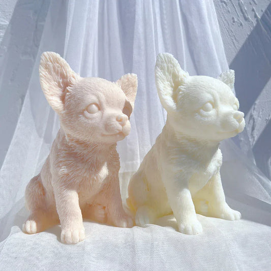 Chihuahua Puppy Candle Mould