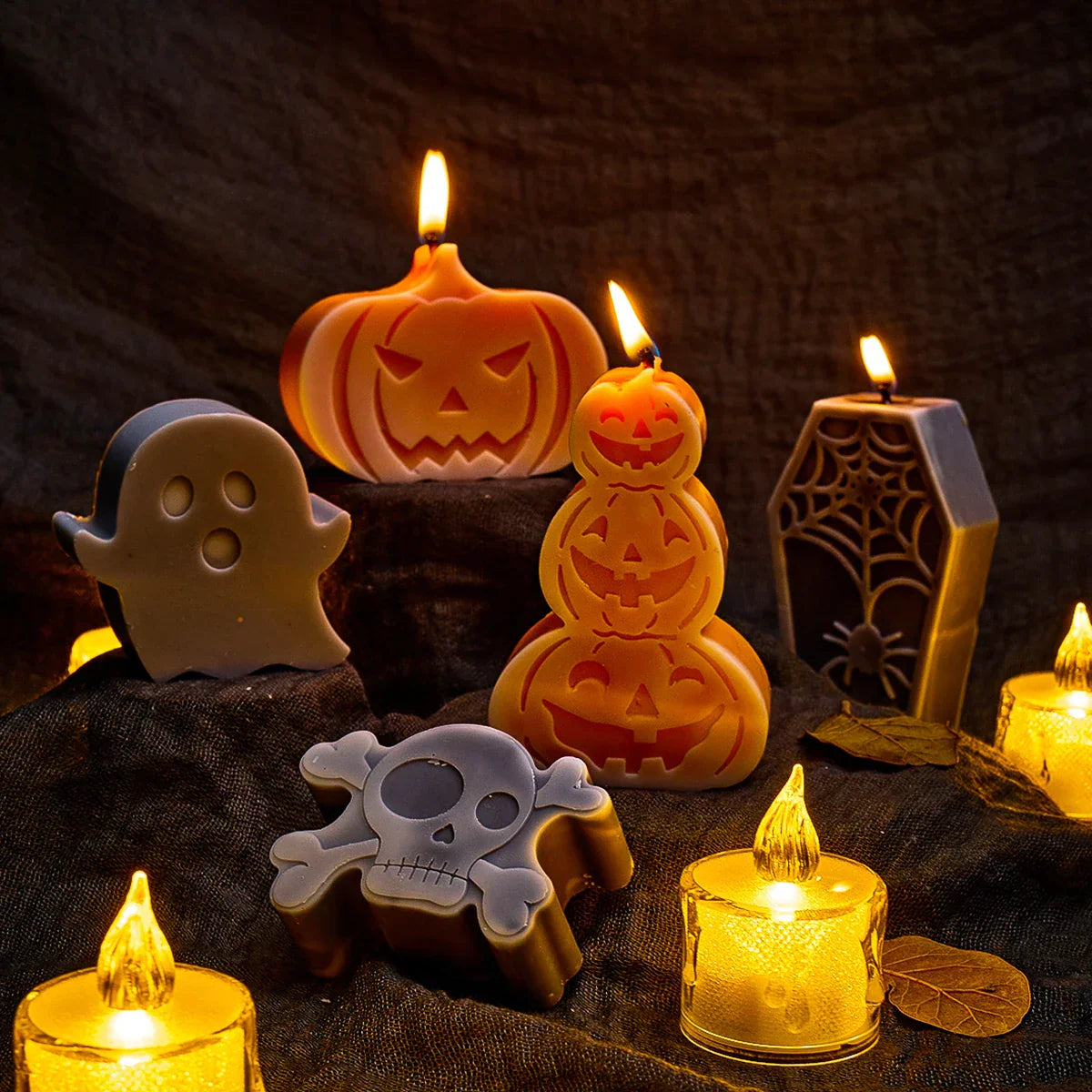 Halloween Series Silicone Candle Mould