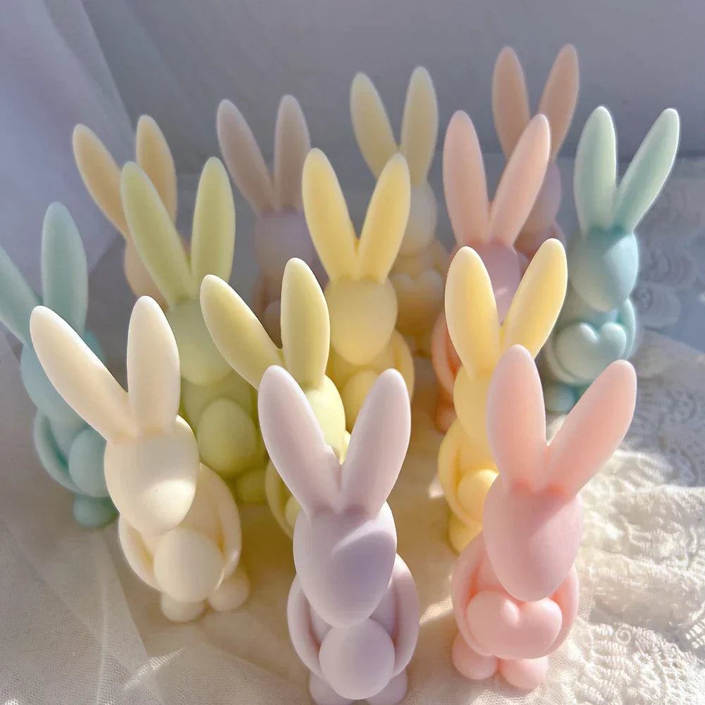 Lop Rabbit Candle Moulds