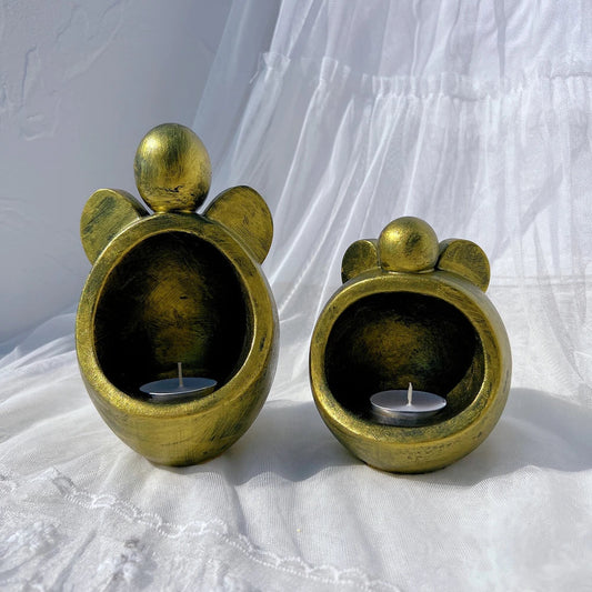 Angel Tea Light Candle Holder Silicone Candle Mould