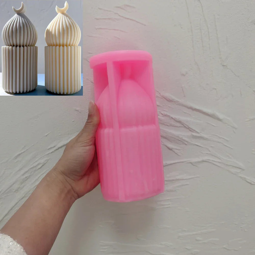 Ramadan Décor Pillar Candle Silicone Mould