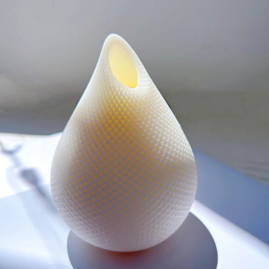 Aesthetic Water Drop Candle Mould