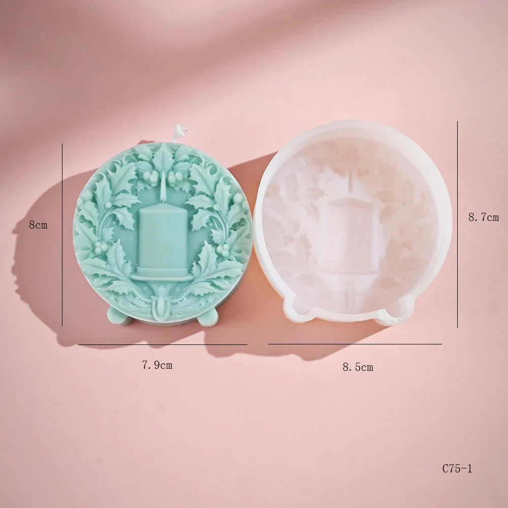 Festive Fir Candle Crafting Silicone Mould