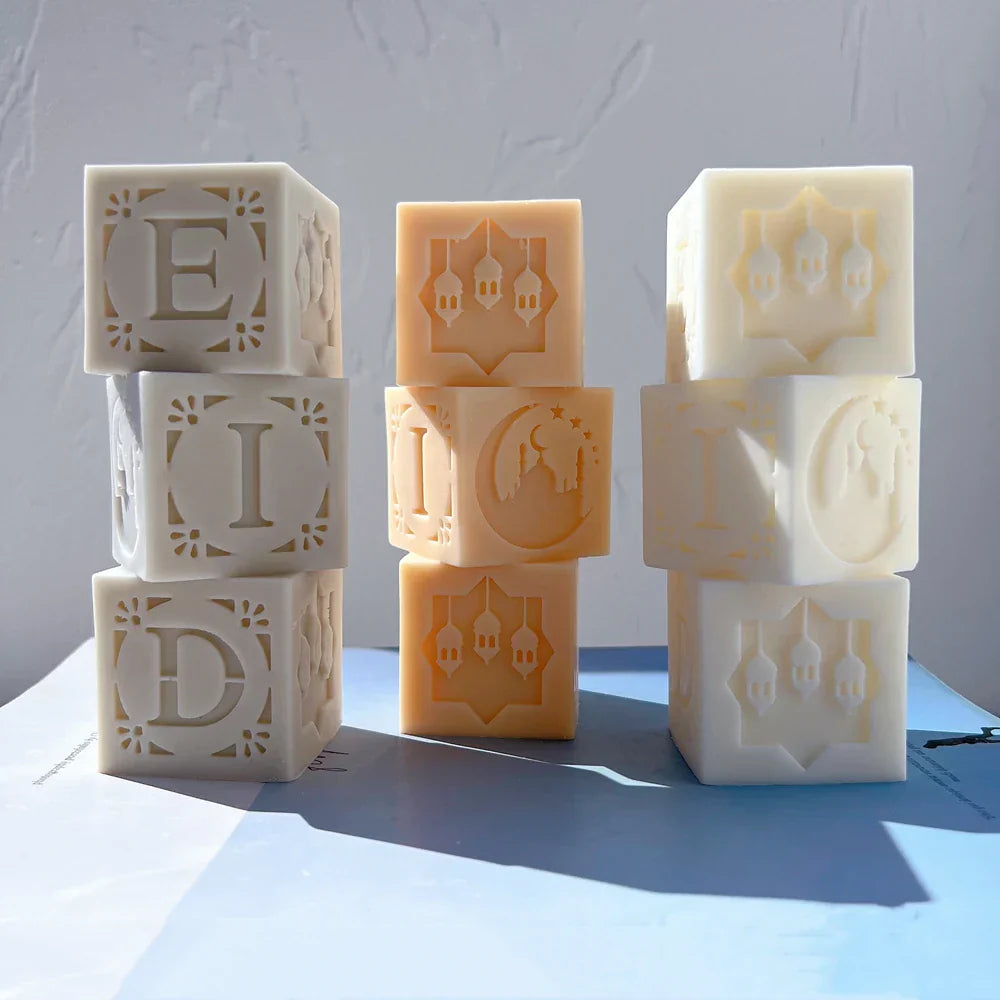 Ramadan Eid Mubarak Decorations Candle Mould